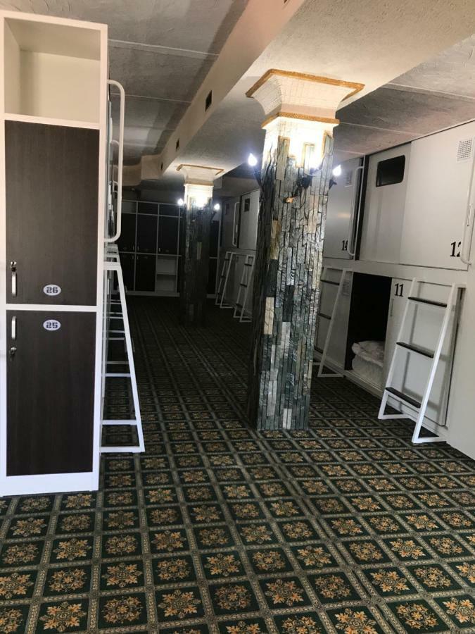 Capsule Hotel Technocave Bishkek Exterior foto